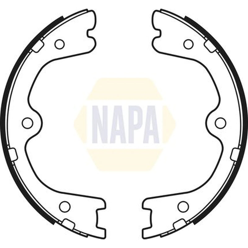 NAPA Parking Brake Shoe Set NBS5041
