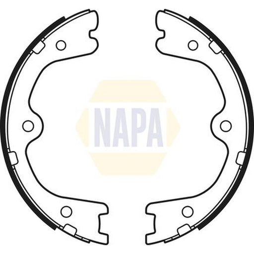 NAPA Parking Brake Shoe Set fits Infiniti Fx 2008 on