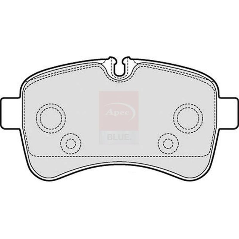 Apec Rear Brake Pad Set PD3664
