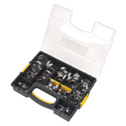 Sealey Hose Clip Assortment 90pc Stainless Steel10-57mm SHCSS90AC Sealey - Dynamic Drive