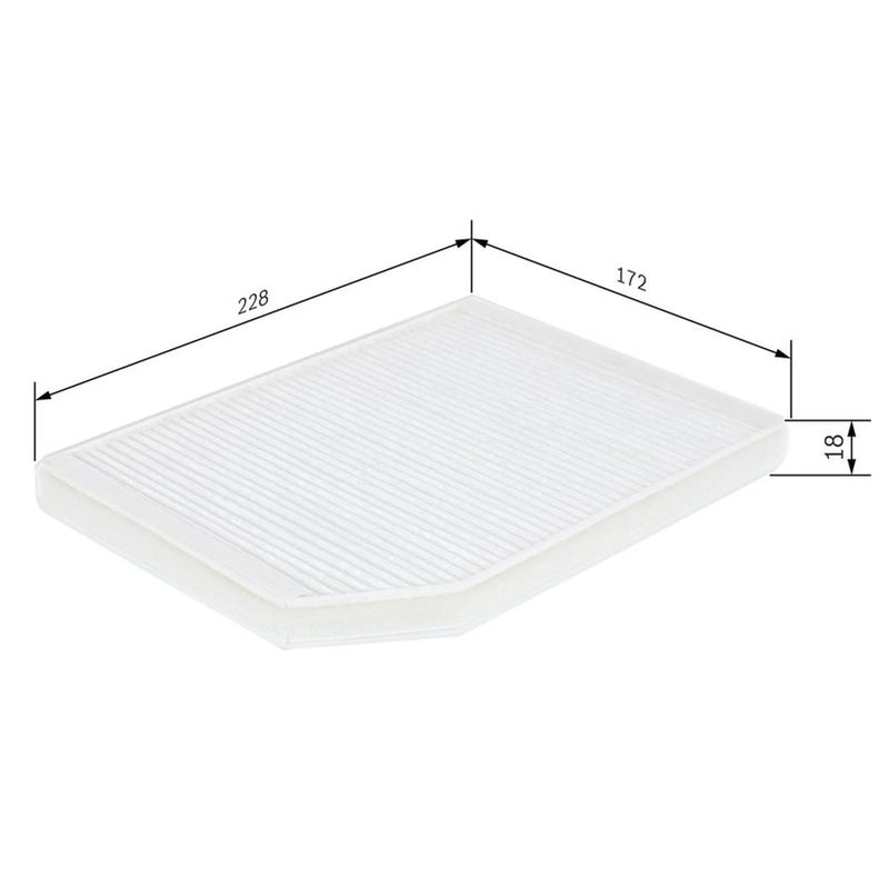 Bosch Cabin Air Filter (Pollen Filter) fits Renault Laguna I 1993-2002
