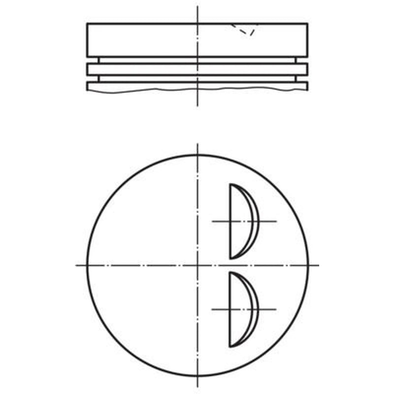 Mahle Piston Cylinder Bore = 93mm