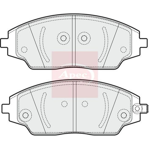 Apec Front Brake Pad Set PAD1941