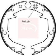 Apec Parking Brake Shoe Set fits Mitsubishi Eclipse 1991-1995 2.0