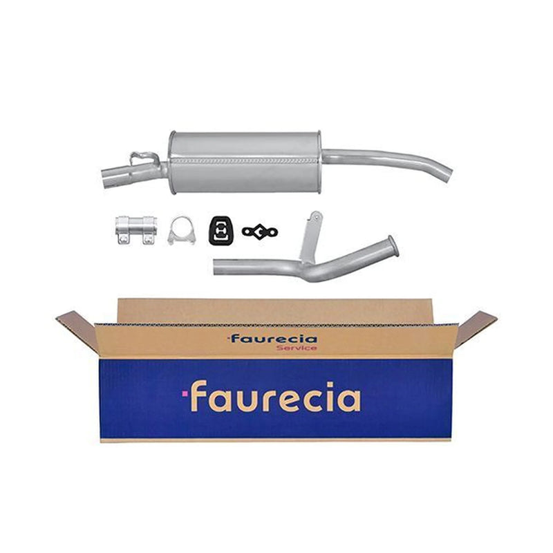 Hella End Silencer Rear fits Autobianchi Y10 1989-1995 1.1