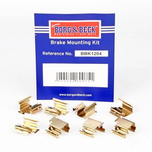 Borg & Beck Brake Pad Accessory Fitting Kit Front BBK1204