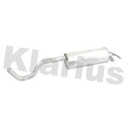Klarius Box With Tail Pipe Rear fits Skoda Roomster 2006-2010 1.4 1.9