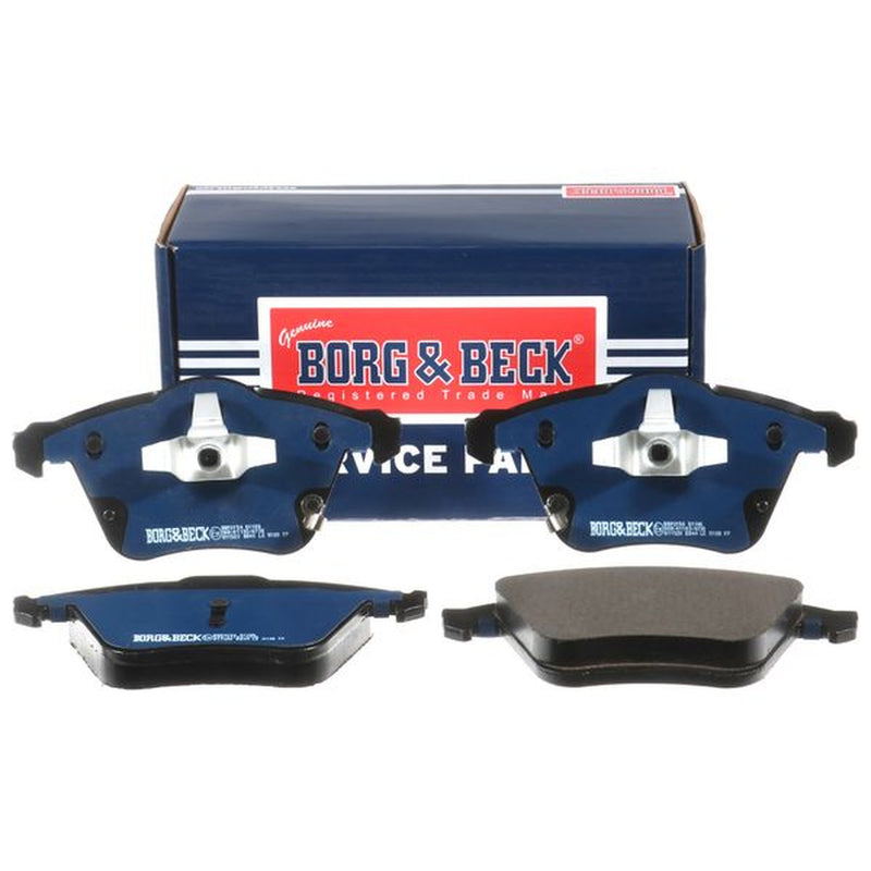 Borg & Beck Front Brake Vented Discs & Pads fits Mazda 3 2006-2009 2.3