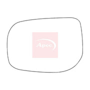 Apec Exterior Wing Mirror Glass Left fits Toyota Auris 2006-2012