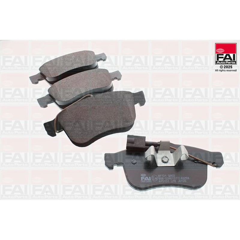FAI Front Brake Pad Set fits Chrysler Delta 2011 on 2.0