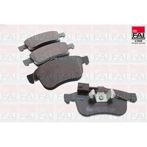 FAI Front Brake Pad Set fits Chrysler Delta 2011 on 2.0