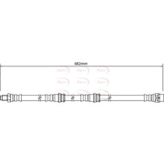 Apec Brake Hydraulic Hose Line Rear HOS4302