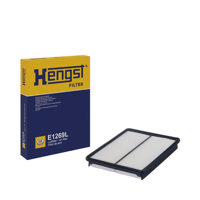 Hengst Engine Air Filter fits Hyundai Grand Santa Fé 2013-2018 3.0 3.3