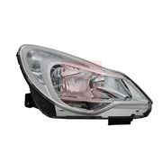 Apec Headlight Headlamp H7/H1 Left fits Opel Corsa D 2006-2014