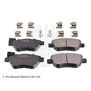 Blue Print Front & Rear Pads fits Fiat 500 2007 on 1.4
