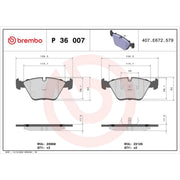 Brembo Front & Rear Brake Discs & Pads fits Jaguar Xj 1990-1997 3.2 4.0 6.0