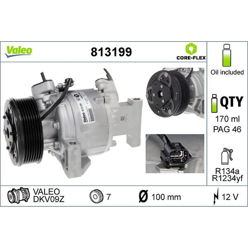 Valeo Air Conditioning Compressor 813199