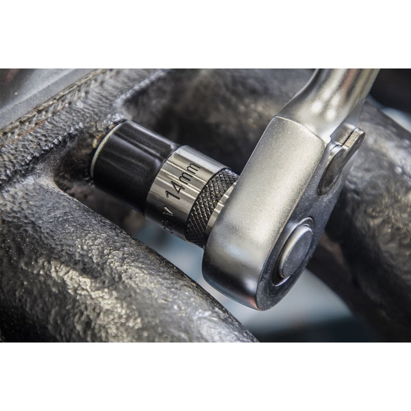Sealey Premier Black Premier Black Lock-On Socket Set 1/2"Sq Drive 13pc AK2742B Sealey Premier Black - Dynamic Drive
