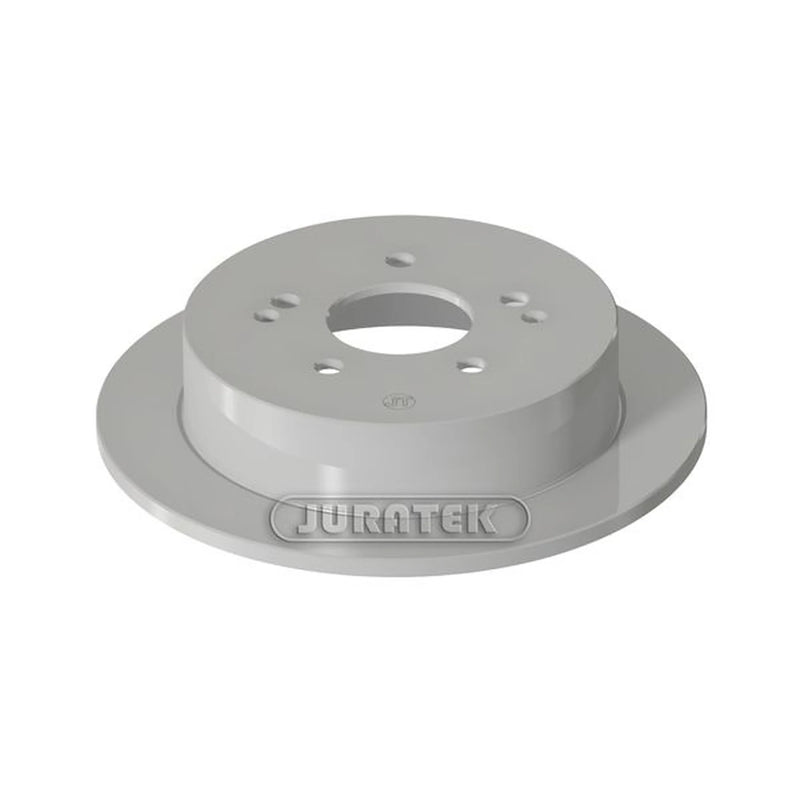 Juratek 2 x Solid Rear Brake Discs SSA107-x2