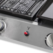 Dellonda 3 Burner Stainless Steel Portable Gas Plancha/Grill 8.5kW Dellonda - Dynamic Drive