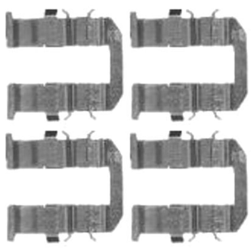 Mintex Brake Pad Accessory Fitting Kit Rear fits Kia Sedona 1999-2015