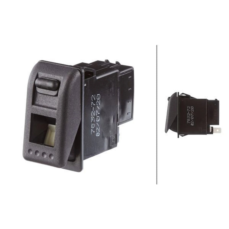 Hella Hazard Warning Light Switch 8 Connectors