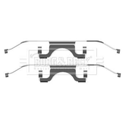 Borg & Beck Brake Pad Accessory Fitting Kit Front BBK1492