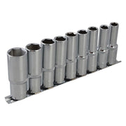Bluespot Tools 1/2in Drive Deep Socket Set, 9 Piece BlueSpot Tools - Dynamic Drive
