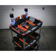 Sealey Workshop Trolley 3-Level Composite with Parts Storage CX313 Sealey - Dynamic Drive