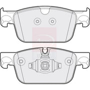 Apec Front Brake Pad Set PD3853
