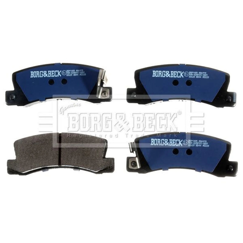 Borg & Beck Front & Rear Brake Discs & Pads fits Toyota Carina E VI 1992-1994