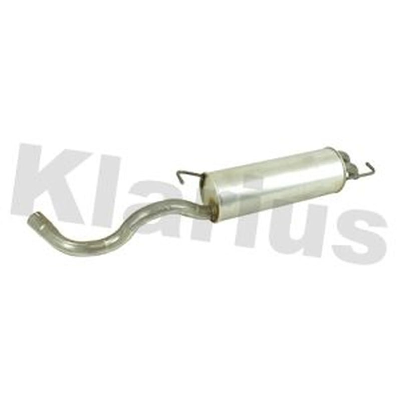 Klarius Box With Tail Pipe Rear fits Audi A3 1996-2003 1.9