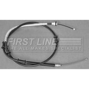 First Line Handbrake Cable Left Rear fits Fiat Doblo Cargo 2010-2023