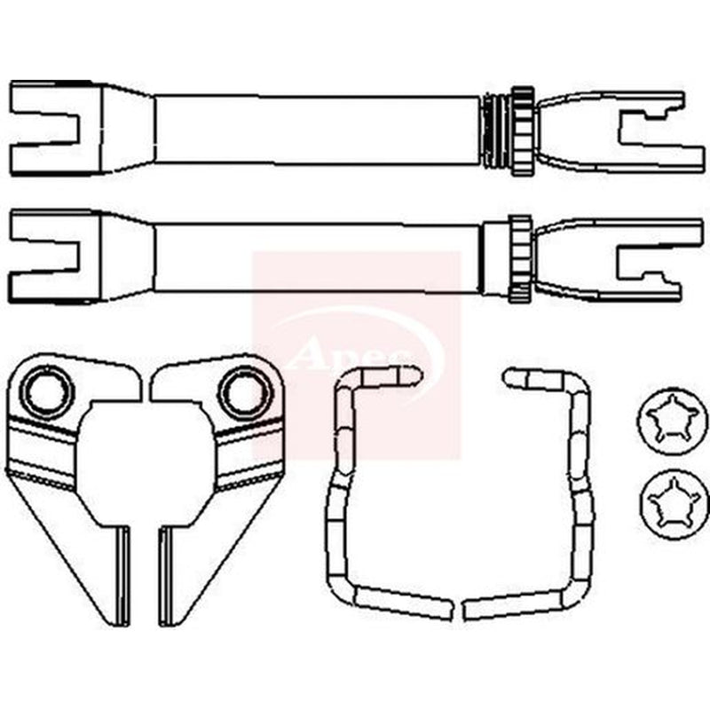 Apec Brake Slack Adjuster Teeth fits Chevrolet Matiz 2005-2013 0.8 1.0