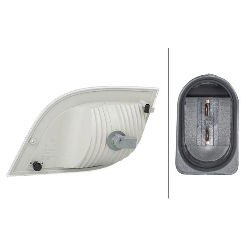 Hella Direction Indicator Light Right Front fits Landini Rex 2003 on