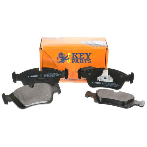 Key Parts 4 x Front Brake Pad Set fits Alpina Roadster S 2003-2005 3.3