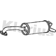 Klarius Box With Tail Pipe Rear fits Toyota Yaris/Vitz 1999-2005 1.0 1.3