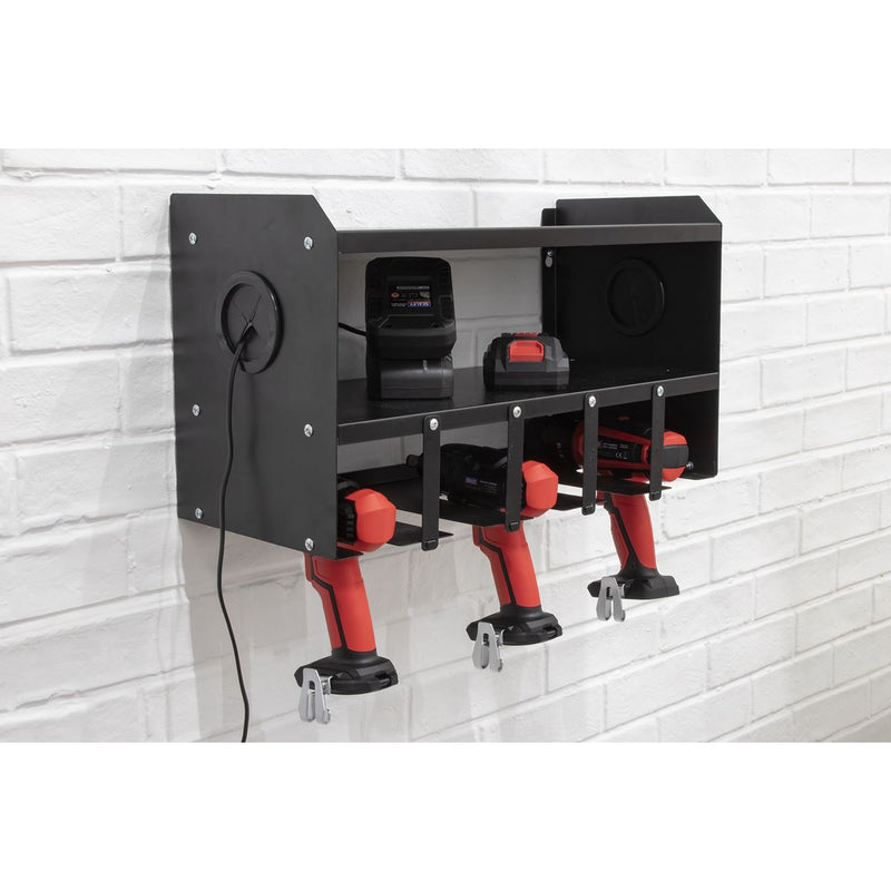 Sealey Power Tool Storage Rack PTSR5 Sealey - Dynamic Drive