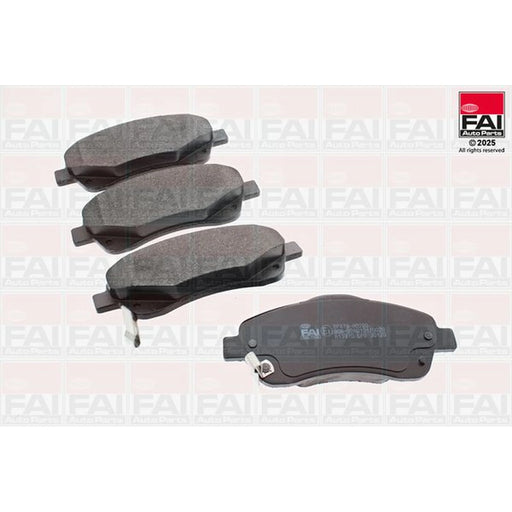 FAI Front & Rear Brake Discs & Pads fits Toyota Avensis 2005-2008 2.2