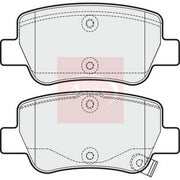 Apec Front & Rear Pads fits Toyota Avensis 2008-2018 1.6 1.8 2.0