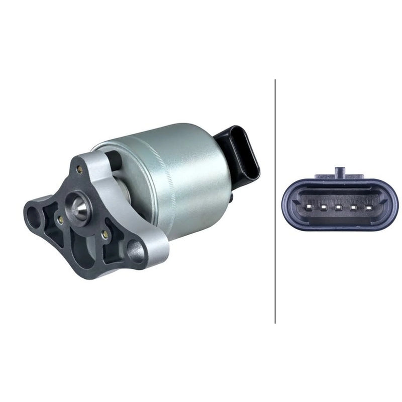 Hella Exhaust Gas Recirculation Valve fits Opel Astra G 1998-2005 1.4 1.6 1.8