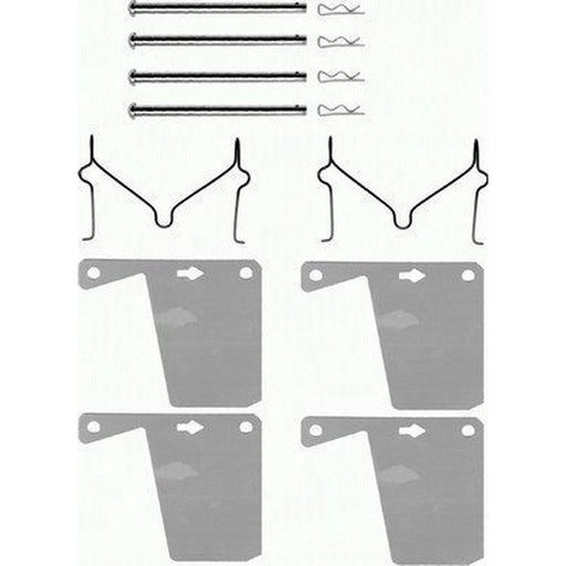 Textar Brake Pad Accessory Fitting Kit Front 82012400