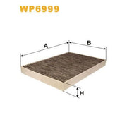 WIX Cabin Air Filter (Pollen Filter) WP6999