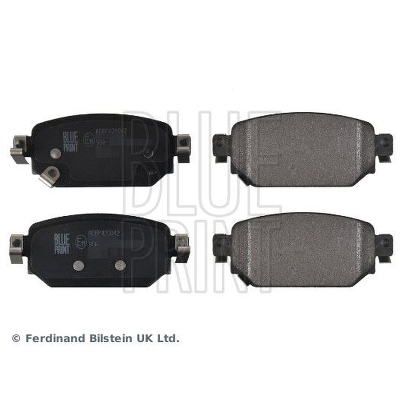 Blue Print Rear Brake Pad Set fits Mazda 3 2013-2019 1.5 1.6 2.0 2.2