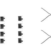 Mintex Brake Pad Accessory Fitting Kit Rear fits Mazda 323 F/P 1998-2001 1.9