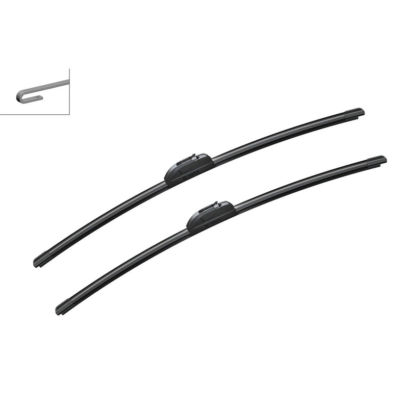Bosch Aerotwin Front Wiper Blade Set 600mm + 600mm — AR609S fits Iveco Daily III