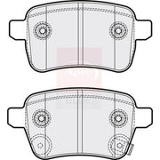 Apec Front & Rear Brake Discs & Pads fits Opel Corsa E Hatchback 2014 on 1.4