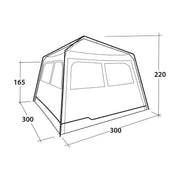 Outwell Fastlane 300 Shelter Poled Shelter Outwell - Dynamic Drive