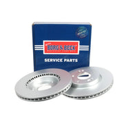 Borg & Beck Front & Rear Brake Discs & Pads fits Hyundai I30 2011-2017 1.4 1.6