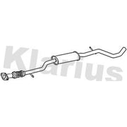 Klarius Box With Centre Pipe Centre fits Fiat 500 2007 on 1.4